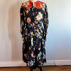 Kobi Halperin Floral Midi Dress